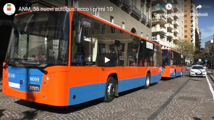 ANM, 56 nuovi autobus: ecco i primi 10