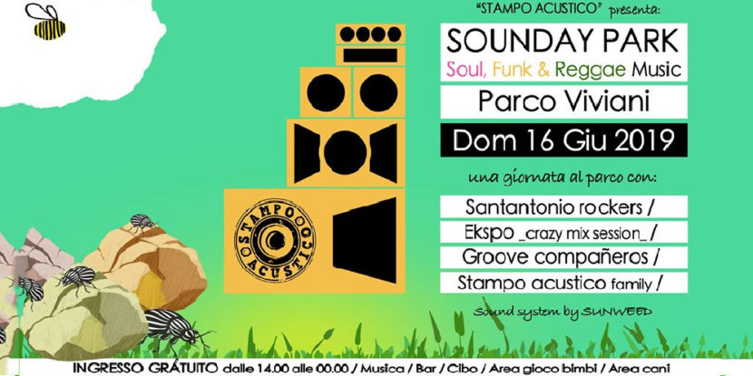 Sounday PARK – Soul, Funk & Reggae music al Parco Viviani