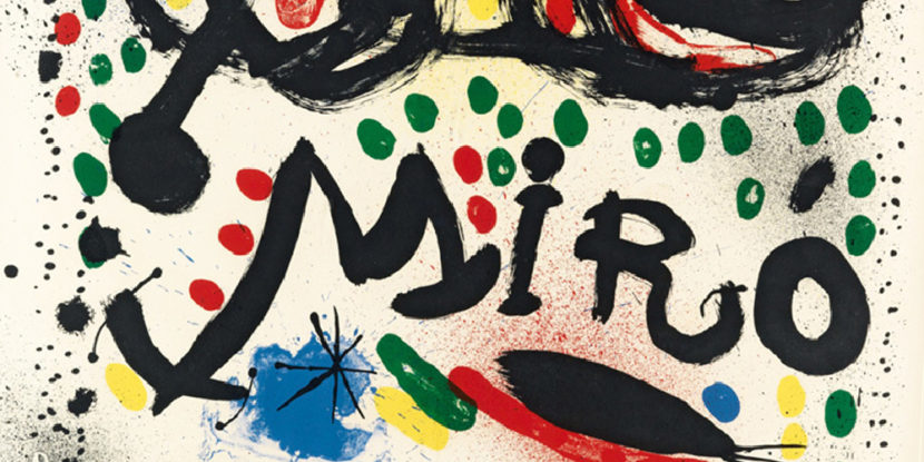 Joan Miró – Il linguaggio dei segni, mostra al PAN|Palazzo delle Arti Napoli
