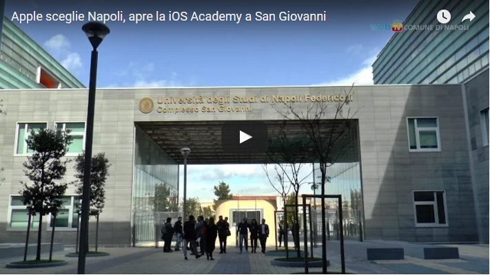 Apple sceglie Napoli, apre la iOS Academy a San Giovanni
