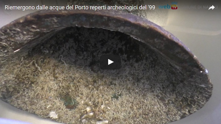 Riemergono dalle acque del Porto reperti archeologici del 1799