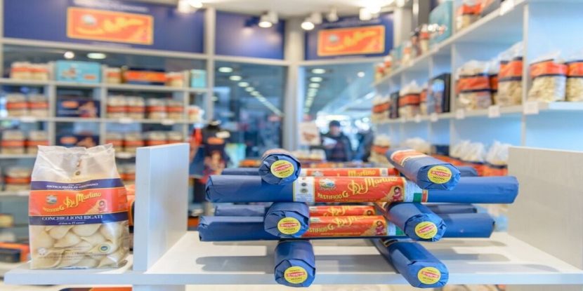 Capodichino, una giornata all’insegna della pasta allo store Di Martino