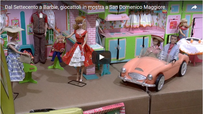 Dal Settecento a Barbie, giocattoli in mostra a San Domenico Maggiore