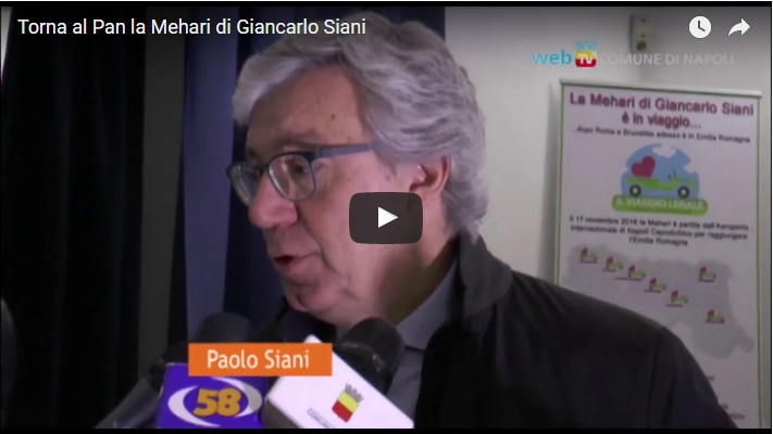 Torna al Pan la Mehari di Giancarlo Siani