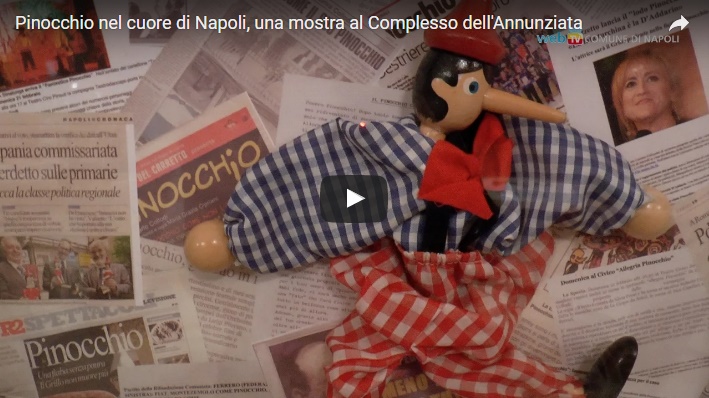Pinocchio nel cuore di Napoli, una mostra al Complesso dell’Annunziata