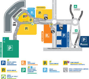 Mappa parcheggio Capodichino