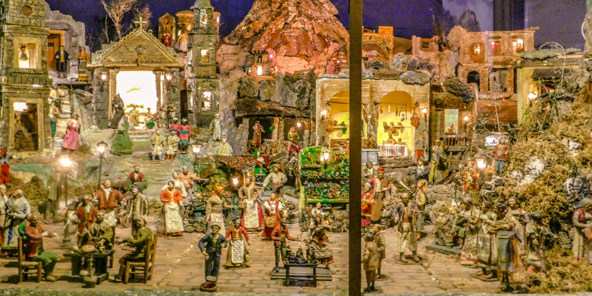 Il presepe artistico di San Nicola alla Carità