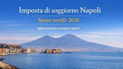 Imposta di soggiorno Napoli: nuove tariffe dal 2026