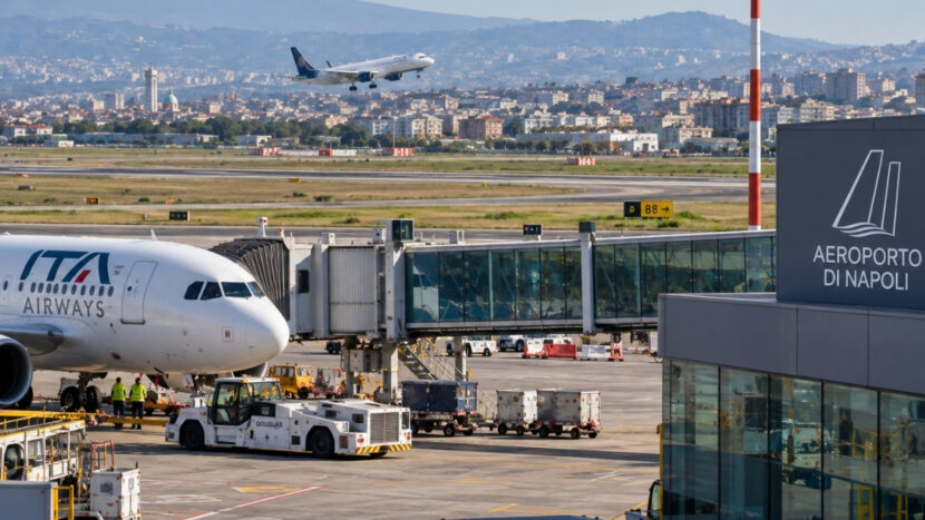 Aeroporto di Napoli chiuso a novembre 2026 per lavori alla pista
