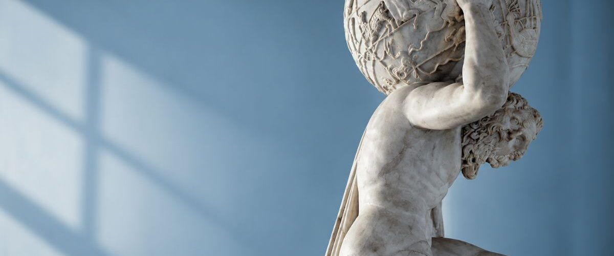 Andrea Fogli a Capodimonte: Atlas Partenope